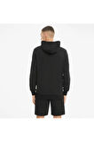 Classics Logo Hoodie Erkek Siyah Günlük Stil Sweatshirt 53008401