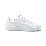 Puma Puma Skye Clean Puma White-Puma White-Pu Beyaz-Gümüş Kadın Günlük Ayakkabı