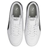 Puma Skye Clean - Kadın Deri Beyaz-Siyah Spor Ayakkabı - 380147 04