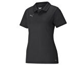 Puma Teamliga Sideline Polo W Kadın Futbol Polo Tişörtü 65740803 Siyah
