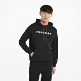 Puma As Graphic Hoodie Tr Erkek Siyah Sweatshirt -