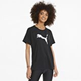 Puma Evostripe Tee Kadın Siyah T-Shirt - 58914301