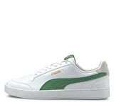 Puma Shuffle - Erkek Beyaz Yeşil Spor Ayakkabı 30966813 E-421