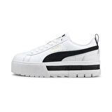 Puma Mayze Lth Wn s Platformlu Sneaker Kadın Günlük Spor Ayakkabı Beyaz 38198301