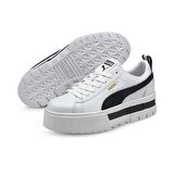 Puma Mayze Lth Wn s Platformlu Sneaker Kadın Günlük Spor Ayakkabı Beyaz 38198301