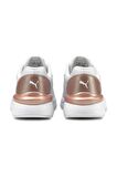 Puma Rose Metallic Pop Kadın Günlük Spor Ayakkabı 381080 03 BEYAZ