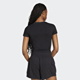 adidas W 3S SJ BABY T Siyah Kadın Sporcu Tişört JC8325