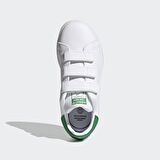 adidas Beyaz - Yeşil Erkek Çocuk Yürüyüş Ayakkabısı FX7534 STAN SMITH CF C