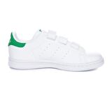 adidas Beyaz - Yeşil Erkek Çocuk Yürüyüş Ayakkabısı FX7534 STAN SMITH CF C
