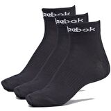 Reebok GH8166 Act Core Unisex 3'lü Siyah Çorap