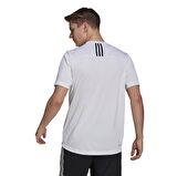 GM2135-E adidas M 3S Back Tee Erkek T-Shirt Beyaz