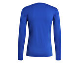 adidas Team Base Tee Erkek Futbol Uzun Kollu Antrenman Tişörtü GK9088 Mavi