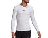 adidas Team Base Tee Erkek Futbol Uzın Kollu Antrenman Tişörtü GN5676 Beyaz