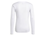 adidas Team Base Tee Erkek Futbol Uzın Kollu Antrenman Tişörtü GN5676 Beyaz