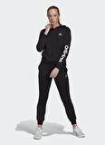Adidas W Lın Ft Ts Kadın Siyah Eşofman Takımı - GM