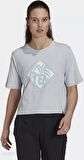 Adidas GM8726 W 5.10 Gfx Tee Kadın Spor Tişört