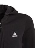 adidas Eşofman Üs, 164 cm, Siyah - Beyaz