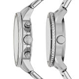 Fossil FBQ2753SET Erkek Kol Saati ve Kadın Kol Saati