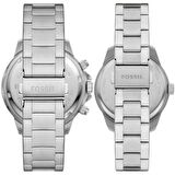 Fossil FBQ2753SET Erkek Kol Saati ve Kadın Kol Saati