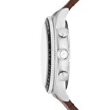 FOSSIL FFS6042 KAHVERENGİ DERİ KORDON ERKEK KOL SAATİ