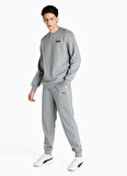 Gri Erkek Normal Bel Dar Kalıp Eşofman Altı 84722003 ESS Sweat Pants TR cl M