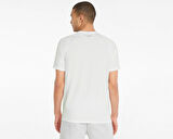 Puma Teamfinal Casuals Tee Erkek Futbol Tişörtü 65738504 Beyaz