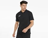 Puma Teamfinal Casuals Polo Erkek Futbol Polo Tişörtü 65738403 Siyah