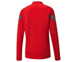 Puma Teamfinal Training 1/4 Zip Top Erkek Futbol Antrenman Ceketi 65737501 Kırmızı