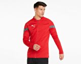 Puma Teamfinal Training Jacket Erkek Futbol Antrenman Ceketi 65737801 Kırmızı