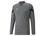 Puma Teamfinal Training Jacket Erkek Futbol Antrenman Ceketi 65737813 Gri