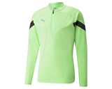 Puma Teamfinal Training 1/4 Zip Top Erkek Futbol Antrenman Ceketi 65737520 Yeşil