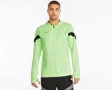 Puma Teamfinal Training 1/4 Zip Top Erkek Futbol Antrenman Ceketi 65737520 Yeşil