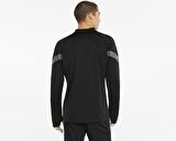 Puma Teamfinal Training 1/4 Zip Top Erkek Futbol Antrenman Ceketi 65737503 Siyah
