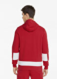 Puma Bisiklet Yaka Kırmızı Erkek Sweatshırt 53374502 Ferrari Race Hdd Sweat