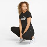 Puma Essentials Metalic Logo Kadın Siyah Tişört (848303-51)