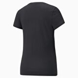 Puma Essentials Metalic Logo Kadın Siyah Tişört (848303-51)