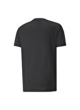 Puma Bisiklet Yaka Düz Siyah Erkek T-Shirt 58721201 Puma Active Tee