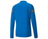 Puma Teamfinal Training 1/4 Zip Top Erkek Futbol Antrenman Ceketi 65737502 Mavi