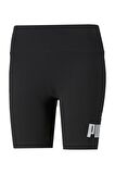 ESS 7" Logo Short Legging Siyah Kadın Tayt