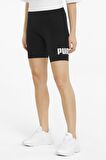 ESS 7" Logo Short Legging Siyah Kadın Tayt