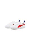 384311-05 Puma Puma Rickie Jr Unisex Spor Ayakkabı White-High Risk Red-Dazzling Blue