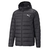 849355-01 Puma Packlıte Hooded Down Jacket Erkek Mont Siyah