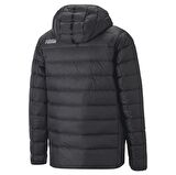 849355-01 Puma Packlıte Hooded Down Jacket Erkek Mont Siyah