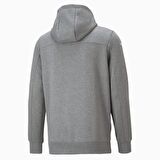 Puma Gri Erkek Kapüşonlu   Zip Ceket 53586403 BMW MMS Hdd Sweat Jacket
