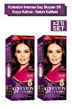 Koleston Intense Saç Boyası 3/0 Koyu Kahve - Salon Kalitesi 2x