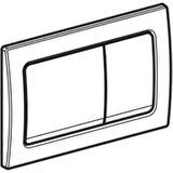 Geberit Alpha30 115.055.QA.1 Kumanda Paneli, Çift Basmalı, Bronz Mat