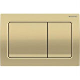 Geberit Alpha30 115.055.QE.1 Kumanda Paneli, Çift Basmalı, Pirinç