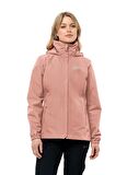 Jack Wolfskin Pembe Kadın Kapüşon Yaka Mont 1111202_2919_STORMY POINT 2L JKT W
