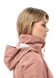 Jack Wolfskin Pembe Kadın Kapüşon Yaka Mont 1111202_2919_STORMY POINT 2L JKT W