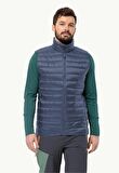 Jack Wolfskin Pilvi Down Vest Erkek Yelek 1207711-1292 Evening Sky